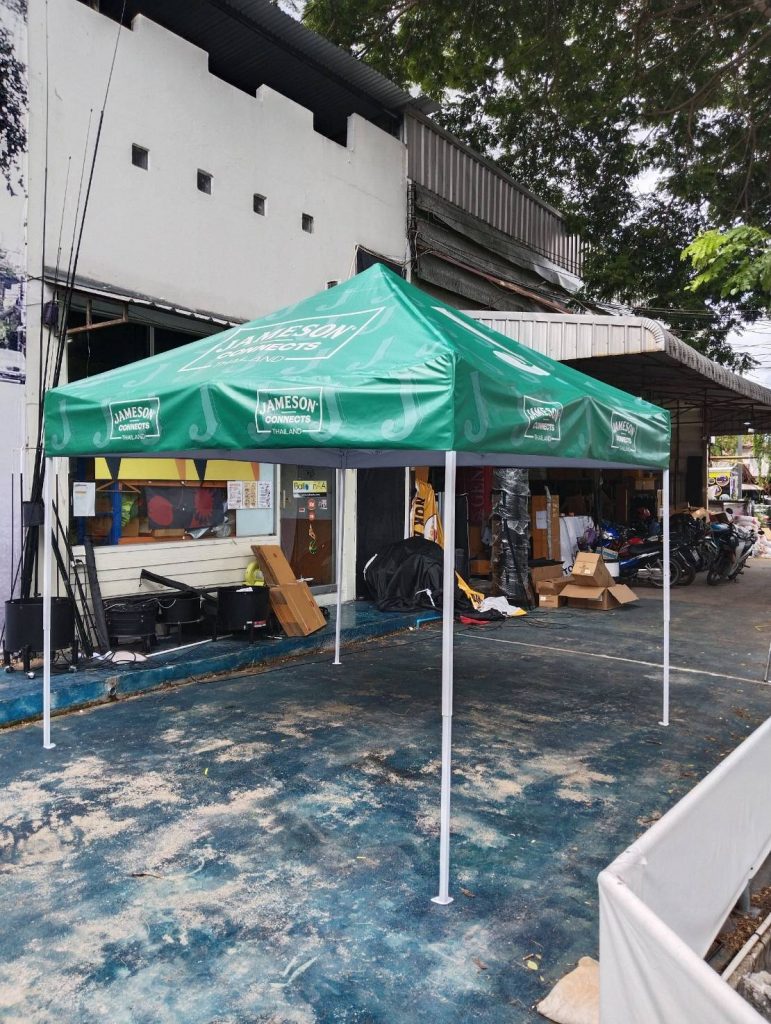เหตุผลที่ต้องสั่งทำเต็นท์พับพร้อมสกรีน ด้วย UV Printing