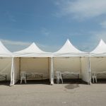 เต็นท์ขายของ 3x3 เป็นขนาดยอดนิยมสำหรับการออกบูธกลางแจ้ง