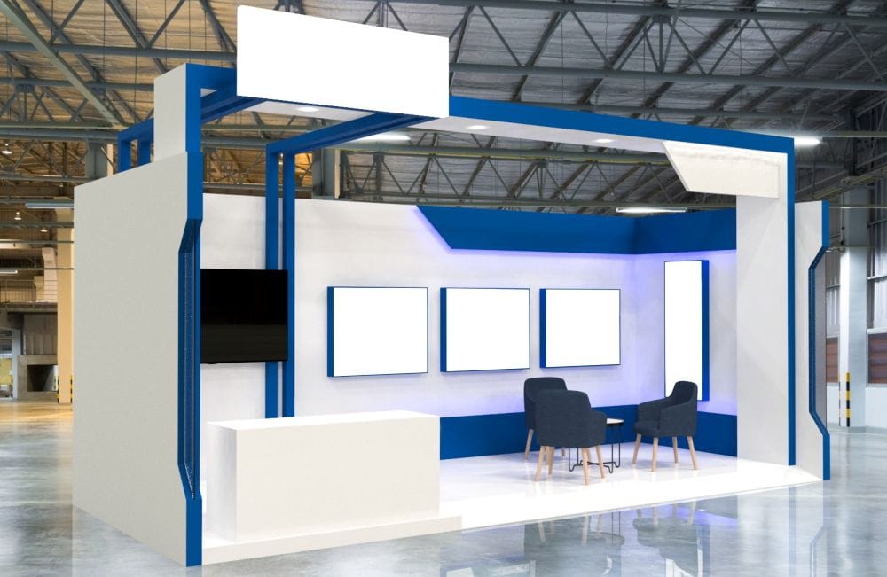 การออกแบบบูธ 3D อย่างเป็นระบบจะช่วยให้การติดตั้งหน้างานรวดเร็วขึ้น