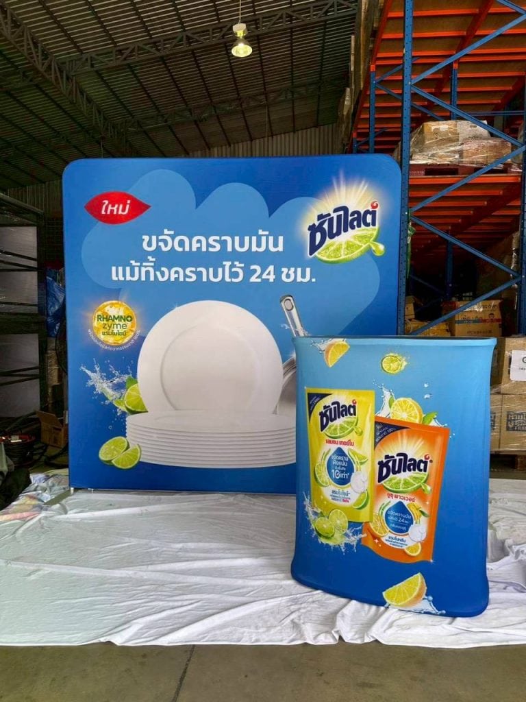 5 วิธีวางสัญลักษณ์โลโก้บนบูธผ้าให้เด่นสะดุดตา